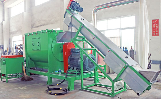 LDPE Film Pp Pe Film Washing System 500kg/Hr Wet Crusher