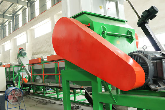 LDPE Film Pp Pe Film Washing System 500kg/Hr Wet Crusher