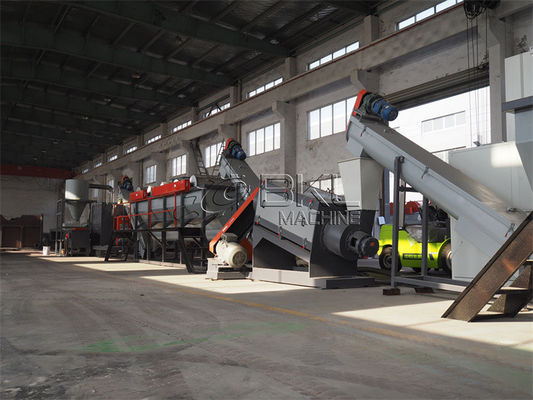 300KG/H waste plastic bags washing plant recycling line